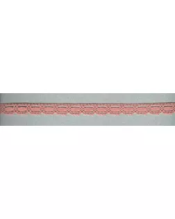 Мерсеризованное х/б кружево ш.1,5см (серо-розовый) арт. ГЕЛ-14736-1-ГЕЛ0054973