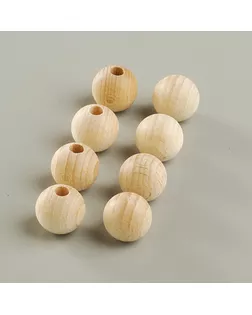 Купить Подставки для игрушек Деревянный шар с отверстием с одной стороны, в упаковке 10 шт арт. ГЕЛ-17246-1-ГЕЛ0061595 оптом в Череповце