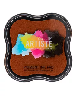 Подушка штемпельная пигментная, коричневый арт. ГЕЛ-5563-1-ГЕЛ0061680