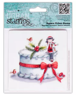 Штамп "Рождественский торт" Tulip Christmas арт. ГЕЛ-2663-1-ГЕЛ0061715
