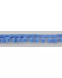 Тесьма с помпонами ш.1,8см (голубой) арт. ГЕЛ-22035-1-ГЕЛ0062268
