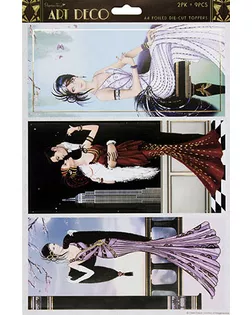 Набор высеченных элементов "Бродвей" Art Deco арт. ГЕЛ-18238-1-ГЕЛ0063742