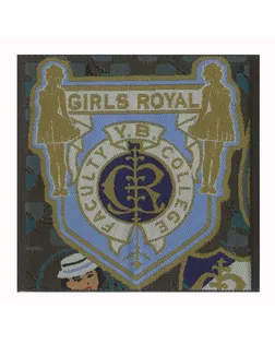 Термоаппликация HKM "GIRLS ROYAL" арт. ГЕЛ-10815-1-ГЕЛ0072971