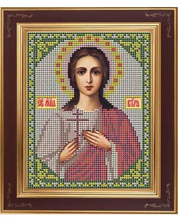 Набор для вышивания бисером Икона "Св. Вера" арт. ГЕЛ-6343-1-ГЕЛ0076000