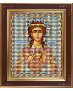 Набор для вышивания бисером Икона "Св. Марина" арт. ГЕЛ-557-1-ГЕЛ0076016