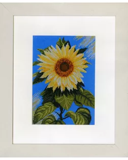 Набор для вышивания "Sunflower on Blue" арт. ГЕЛ-1460-1-ГЕЛ0078657