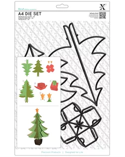 Набор ножей для вырубки "Новогодняя ёлка" арт. ГЕЛ-4347-1-ГЕЛ0084252