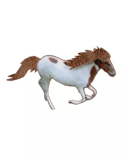 Термоаппликация HKM "Pony galloppierend Schecke" арт. ГЕЛ-18043-1-ГЕЛ0085789