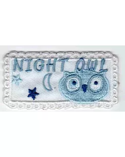 Термоаппликация HPL "Night Owl weia" арт. ГЕЛ-15330-1-ГЕЛ0085842