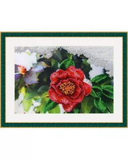 Набор для вышивания бисером "Японская роза" арт. ГЕЛ-2425-1-ГЕЛ0089572
