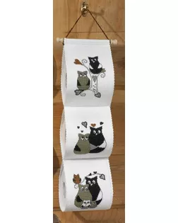 Набор для вышивания держателя для туалетной бумаги "Любовь сов" арт. ГЕЛ-890-1-ГЕЛ0090285