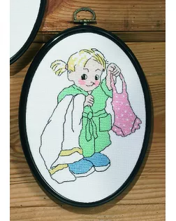 Набор для вышивания "Ванная - девочка" арт. ГЕЛ-13338-1-ГЕЛ0094679