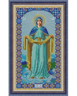 Набор для вышивания бисером Икона "Покров Божией Матери" арт. ГЕЛ-18612-1-ГЕЛ0096287