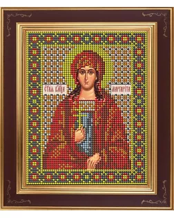Набор для вышивания бисером Икона "Святая великомученица Маргарита" арт. ГЕЛ-4956-1-ГЕЛ0096297