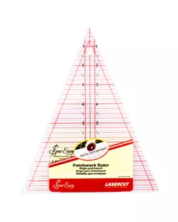 Линейка-треугольник с углом 45*, градация в дюймах, размер 8 1/2" x 7" арт. ГЕЛ-11101-1-ГЕЛ0096829