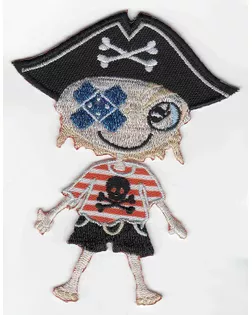 Термоаппликация HKM "Мальчик-пират" арт. ГЕЛ-11710-1-ГЕЛ0097297