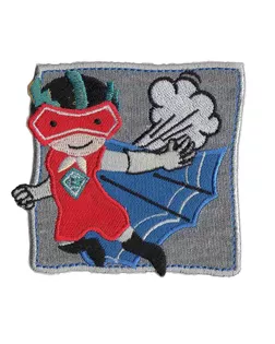 Термоаппликация HKM "Супергерой в синей накидке" арт. ГЕЛ-19577-1-ГЕЛ0097375