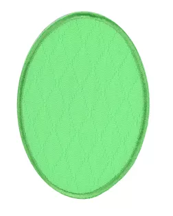 Термозаплатка "Овал неоновый зеленый" арт. ГЕЛ-13821-1-ГЕЛ0097487