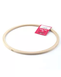 Пяльцы круглые без замка д.25см арт. ГЕЛ-119-1-ГЕЛ0014573