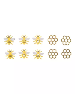 Набор декоративных элементов "Пчелы" арт. ГЕЛ-1336-1-ГЕЛ0152900