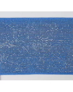 Резинка-пояс с люрексом ш.4см (синий с золотом) 25м арт. ГЕЛ-2428-1-ГЕЛ0114027