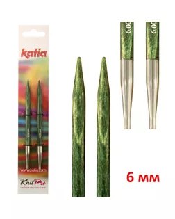 Спицы со сменными лесками KATIA, 6 мм арт. ГЕЛ-2477-1-ГЕЛ0116467