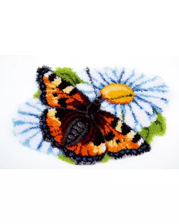 Набор для вышивания коврика "Бабочка на ромашке" арт. ГЕЛ-3488-1-ГЕЛ0106077