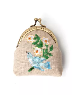 Набор для вышивания кошелька "Синяя птица счастья" арт. ГЕЛ-4478-1-ГЕЛ0163806