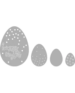 Ножи для вырубки "Пасхальные яйца" арт. ГЕЛ-6245-1-ГЕЛ0152934