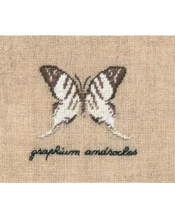 Набор для вышивания:"PAPILLON : GRAPHIUM" (Бабочка GRAPHIUM) арт. ГЕЛ-7677-1-ГЕЛ0163927