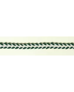 Тесьма декоративная "плетенка" ш.0,8см (зеленый) 25м арт. ГЕЛ-8564-1-ГЕЛ0114126