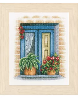 Набор для вышивания "Blue window" арт. ГЕЛ-10226-1-ГЕЛ0117077