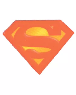 Термоаппликация "Значок супермен" арт. ГЕЛ-10310-1-ГЕЛ0147455