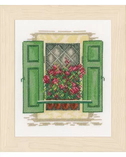 Набор для вышивания "Window with shutters" арт. ГЕЛ-10492-1-ГЕЛ0117079
