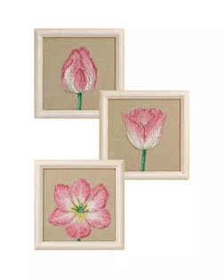 Набор для вышивания "Тюльпаны", 3 сюжета арт. ГЕЛ-11599-1-ГЕЛ0016319