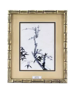 Вышитая картина "Бамбук и сакура" арт. ГЕЛ-14135-1-ГЕЛ0121582