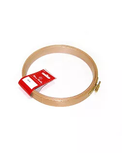 Пяльцы круглые с замком д.18,5см арт. ГЕЛ-15504-1-ГЕЛ0014534