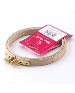 Пяльцы круглые с замком д.10,5см арт. ГЕЛ-16459-1-ГЕЛ0014560