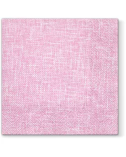 Салфетки трехслойные для декупажа, коллекция "Lunch" PAW Decor Collection "Розовое полотно" арт. ГЕЛ-23917-1-ГЕЛ0137128