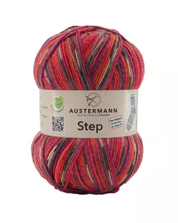 Пряжа Step, 75% шерсть, 25% полиамид, 420 м, 100 г арт. ГЕЛ-29193-1-ГЕЛ0116802