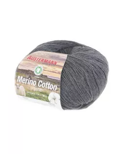 Пряжа Merino Cotton organic, 55% шерсть, 45% хлопок, 50 г, 230 м арт. ГЕЛ-32096-1-ГЕЛ0136089