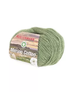 Пряжа Merino Cotton organic, 55% шерсть, 45% хлопок, 50 г, 230 м арт. ГЕЛ-32112-1-ГЕЛ0135985