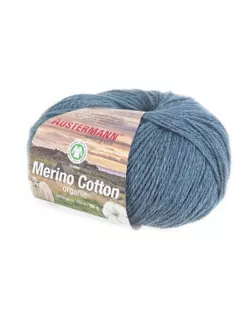 Пряжа Merino Cotton organic, 55% шерсть, 45% хлопок, 50 г, 230 м арт. ГЕЛ-32114-1-ГЕЛ0136079