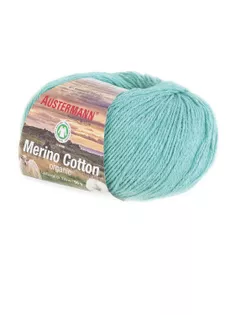 Пряжа Merino Cotton organic, 55% шерсть, 45% хлопок, 50 г, 230 м арт. ГЕЛ-32129-1-ГЕЛ0136086