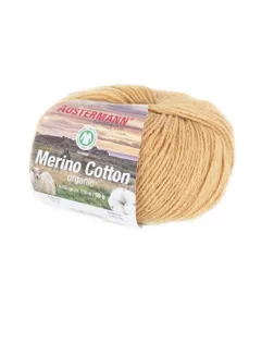 Пряжа Merino Cotton organic, 55% шерсть, 45% хлопок, 50 г, 230 м арт. ГЕЛ-32131-1-ГЕЛ0136083