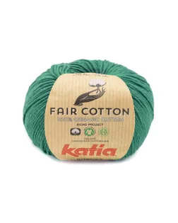 Пряжа Fair Cotton, 100% хлопок, 50 г, 155 м арт. ГЕЛ-33790-1-ГЕЛ0158556