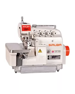 Промышленный 5-ти ниточный оверлок Siruba 757L-516X-3-56/DKLU1-0 арт. КНИТ-3671-1-КНИТ00702122