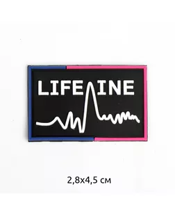 Аппликации пришивные Life line 2,8х4,5см, уп.20 шт арт. МГ-118637-1-МГ1003373