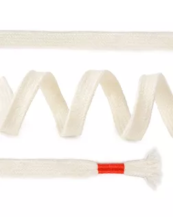 Шнурки TBY плоские 10мм длина 130 см цв.белый уп.10шт арт. МГ-113445-1-МГ1003716
