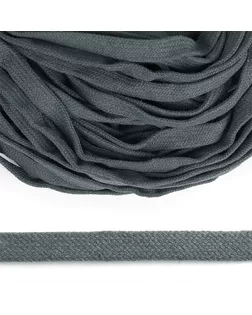 Шнур плоский х/б 15мм классическое плетение цв.029 серый уп.50 м арт. МГ-123006-1-МГ1016183